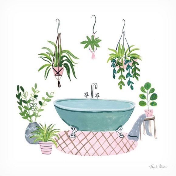 Farida Zaman Bathroom Art Set - Picture 3 of 8